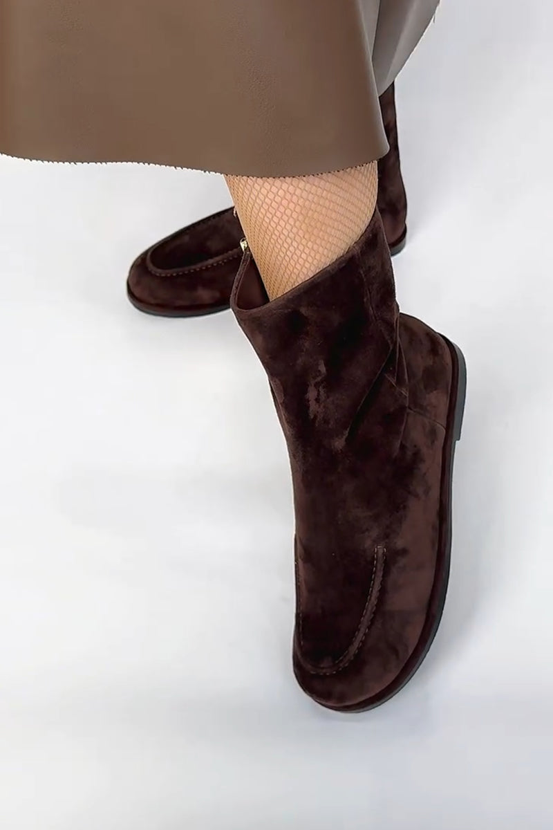 Soft Suede Booties
