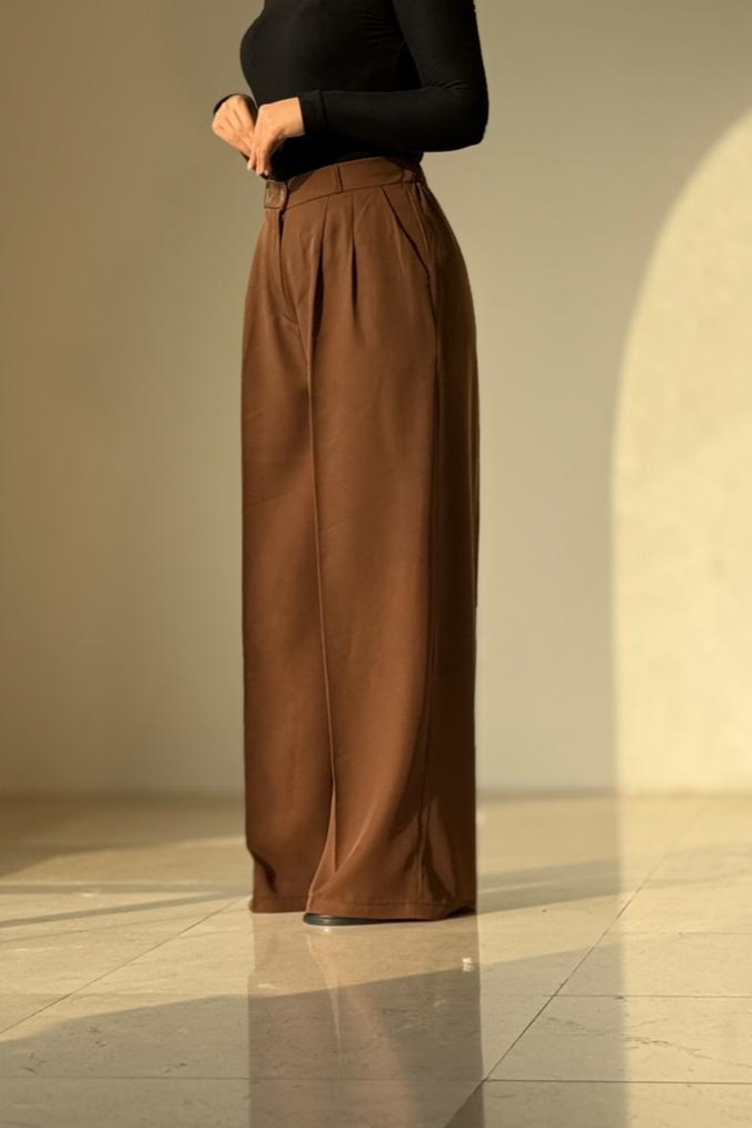 Simple Loose Suit Pants
