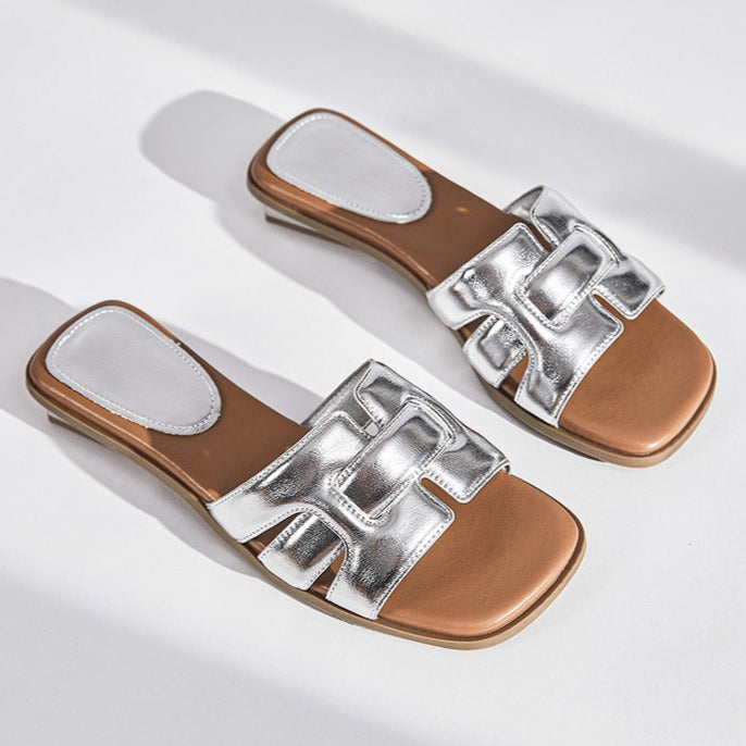 Woven Half Slippers, Beach Sandals