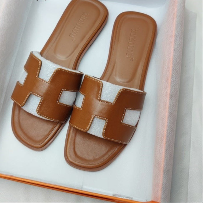 All-match Fashion Beach Flat Slippers