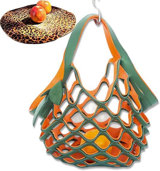 The Zest Bag Leather Folding Tote Bag