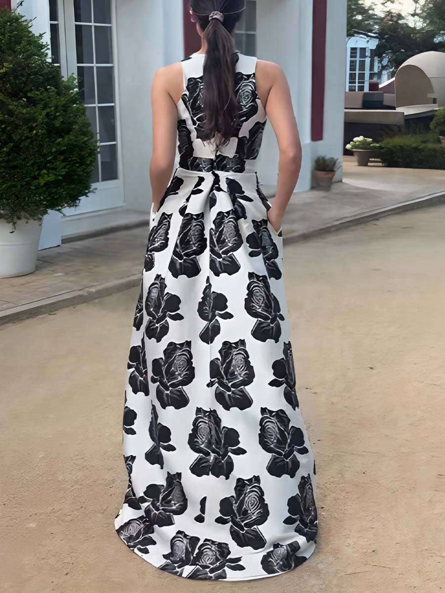 Elegant Floral Dress