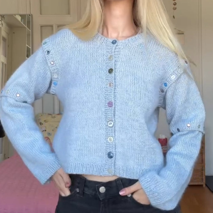 Buttoned Sweater