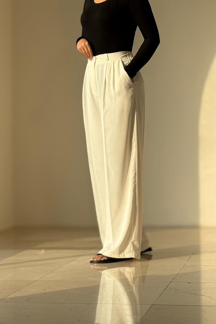 Simple Loose Suit Pants