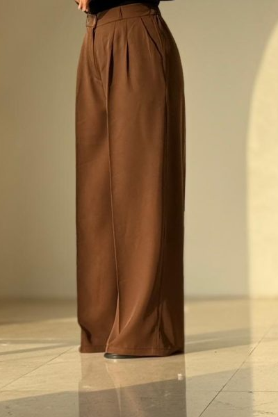 Simple Loose Suit Pants