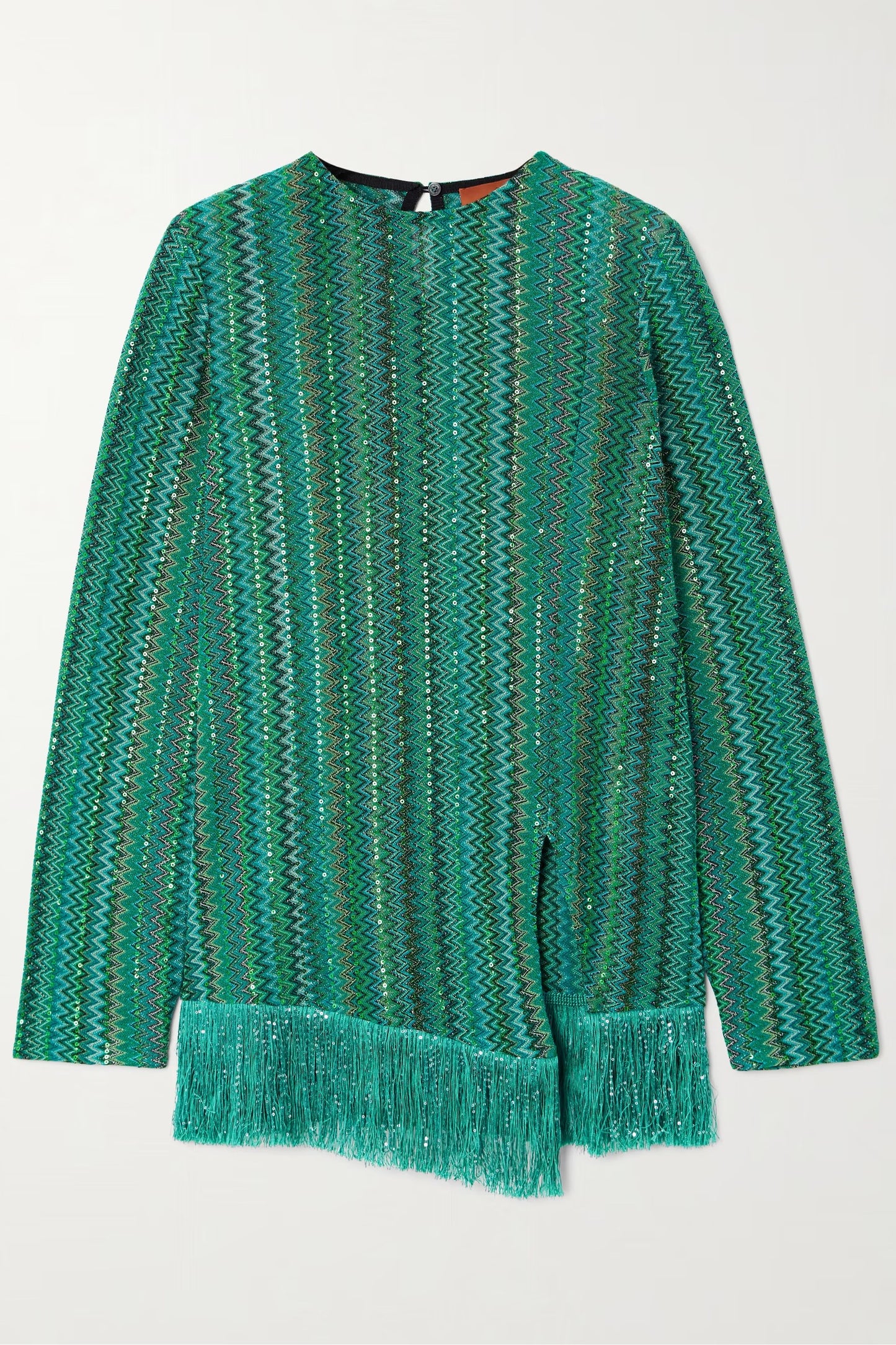 Elegant Striped Tassel Suit