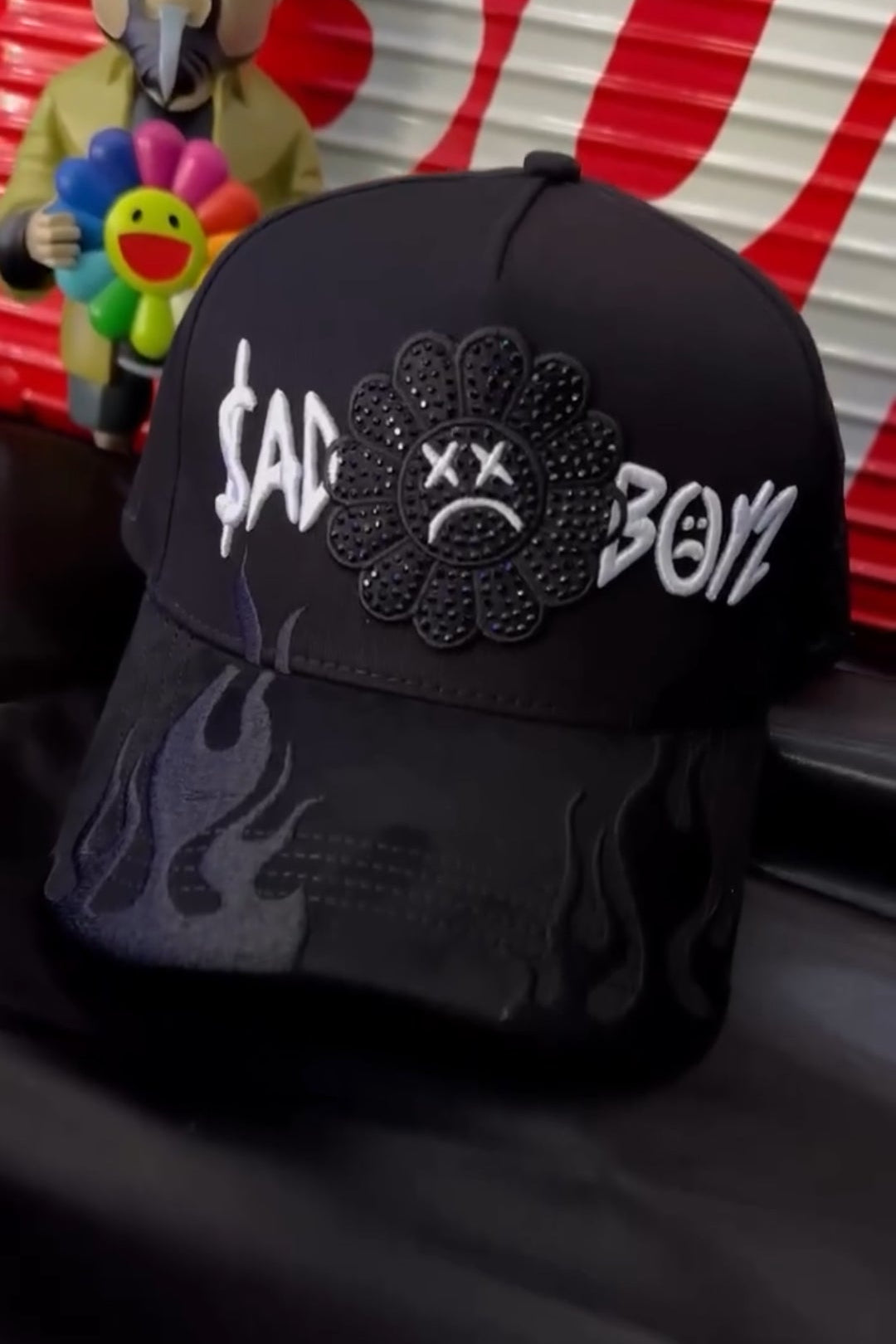 Black Sad Cap