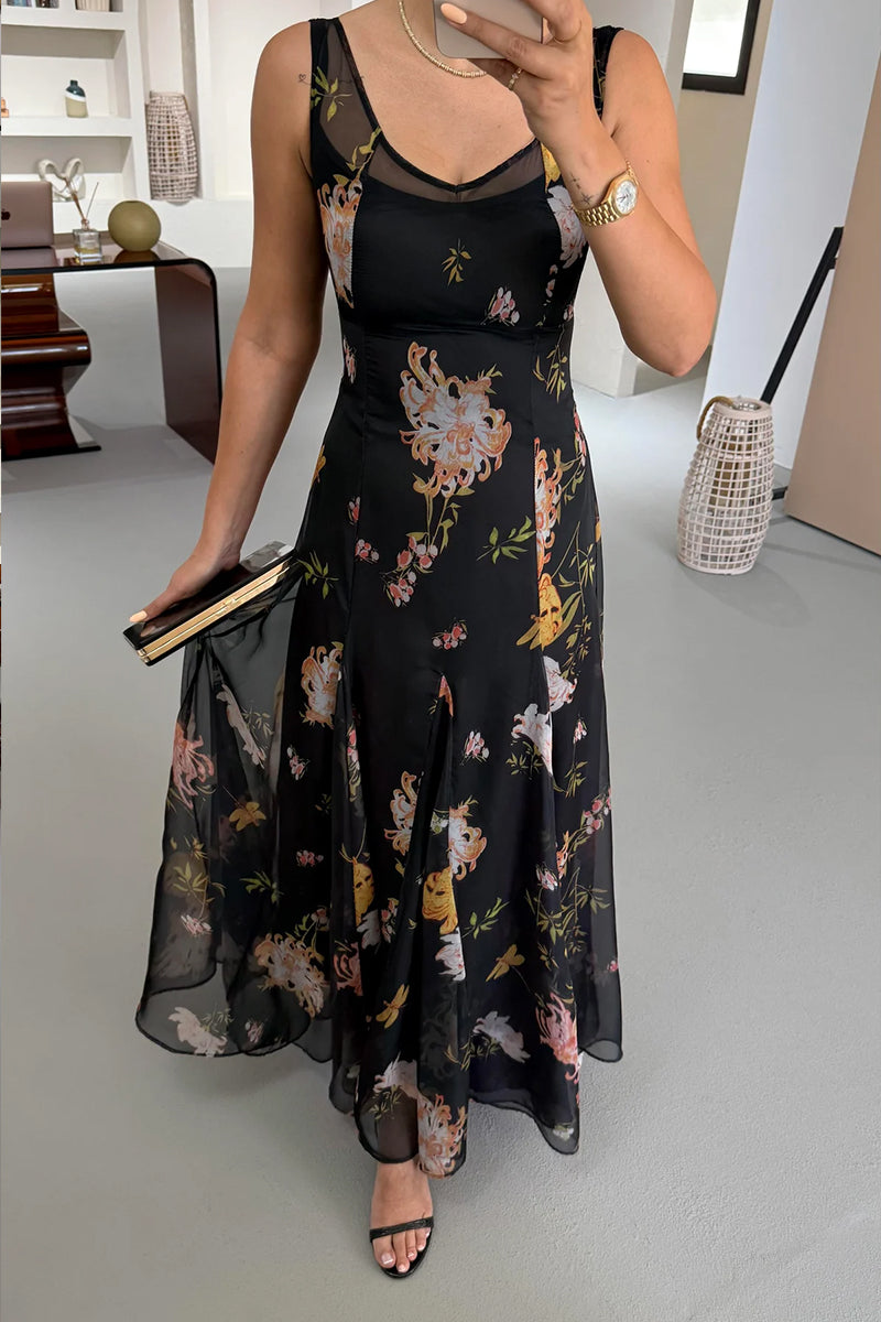 Sleeveless Sexy Long Dress Fashion Dress