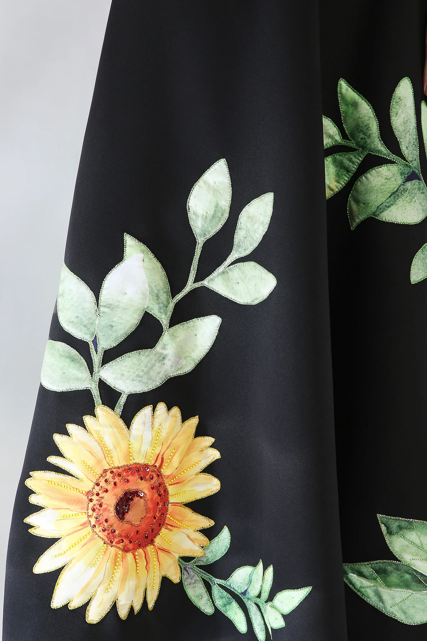 Sleeveless Large Printed Bow Dress