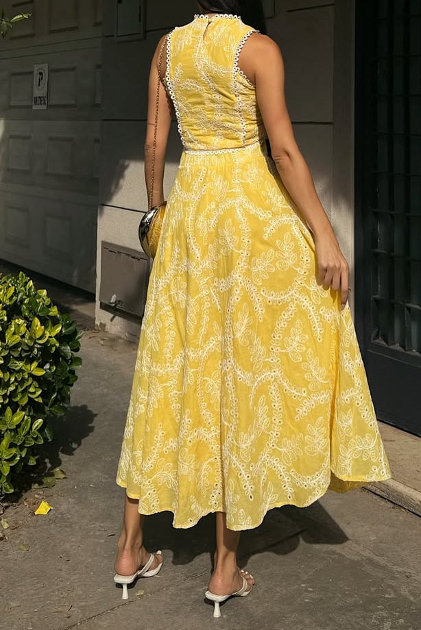 Cutout Lace-Trim Skirt Suit