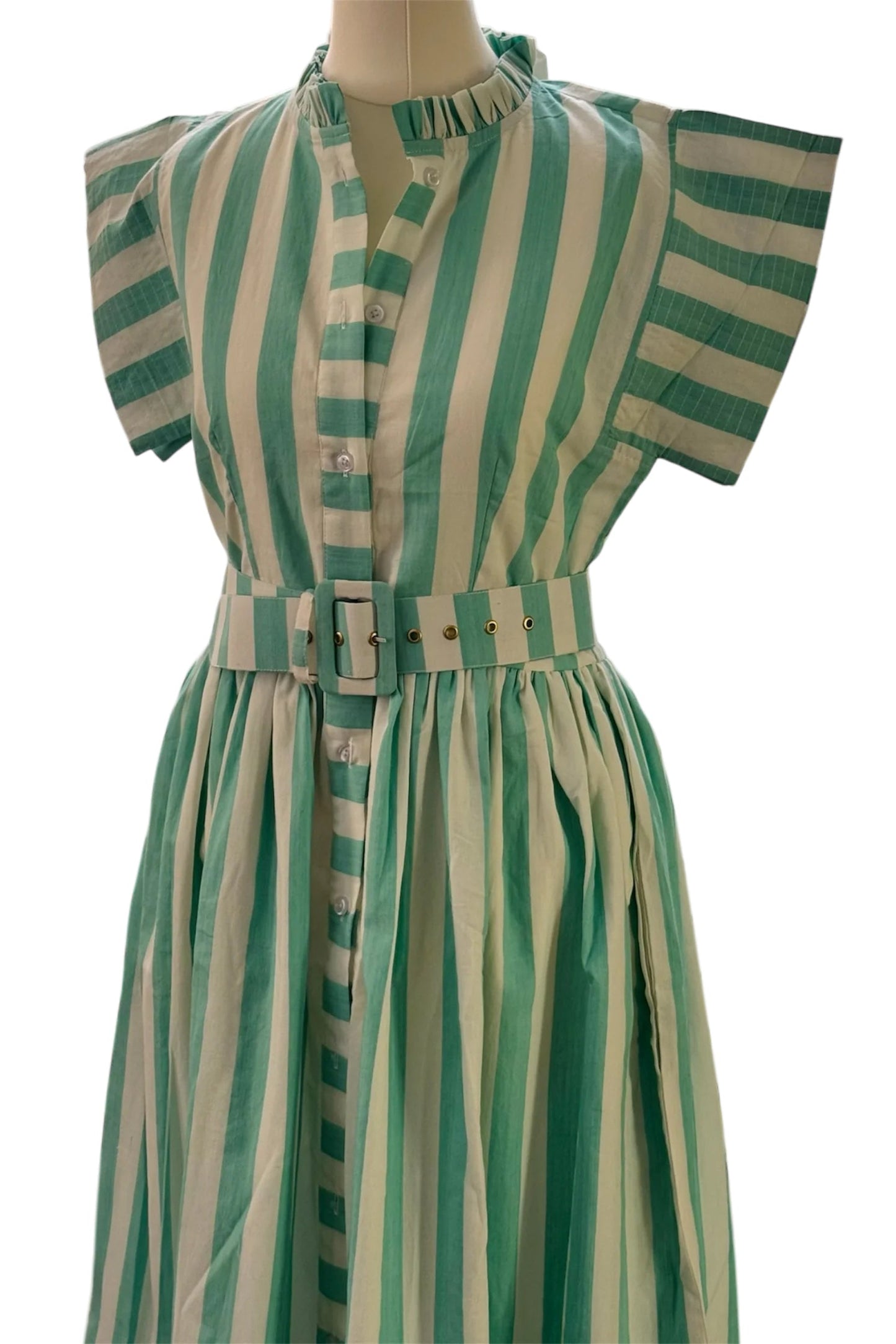 Mint Green Sleeveless Dress