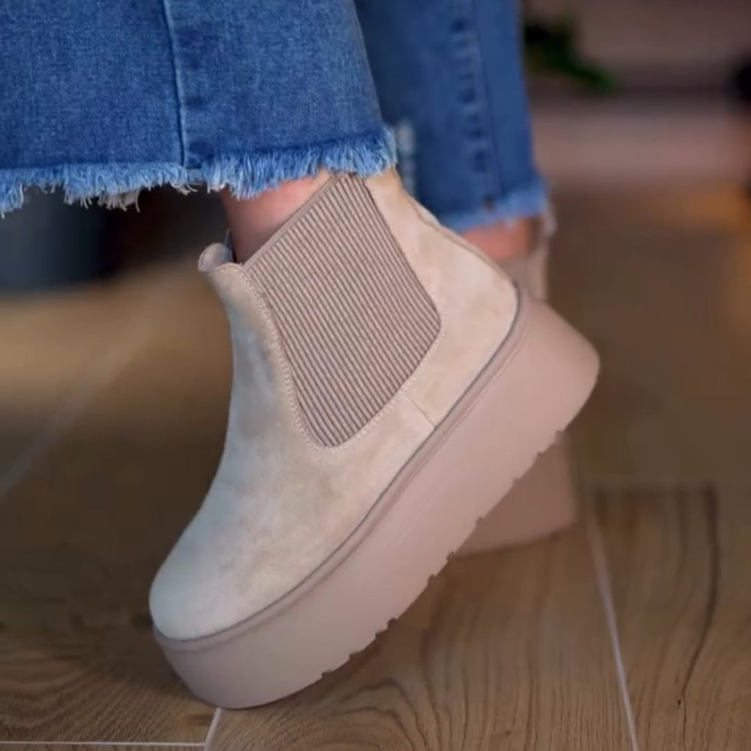 Fashionable Thick Bottom All-inclusive Ankle Boots