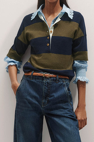 Casual Stripe Sweater