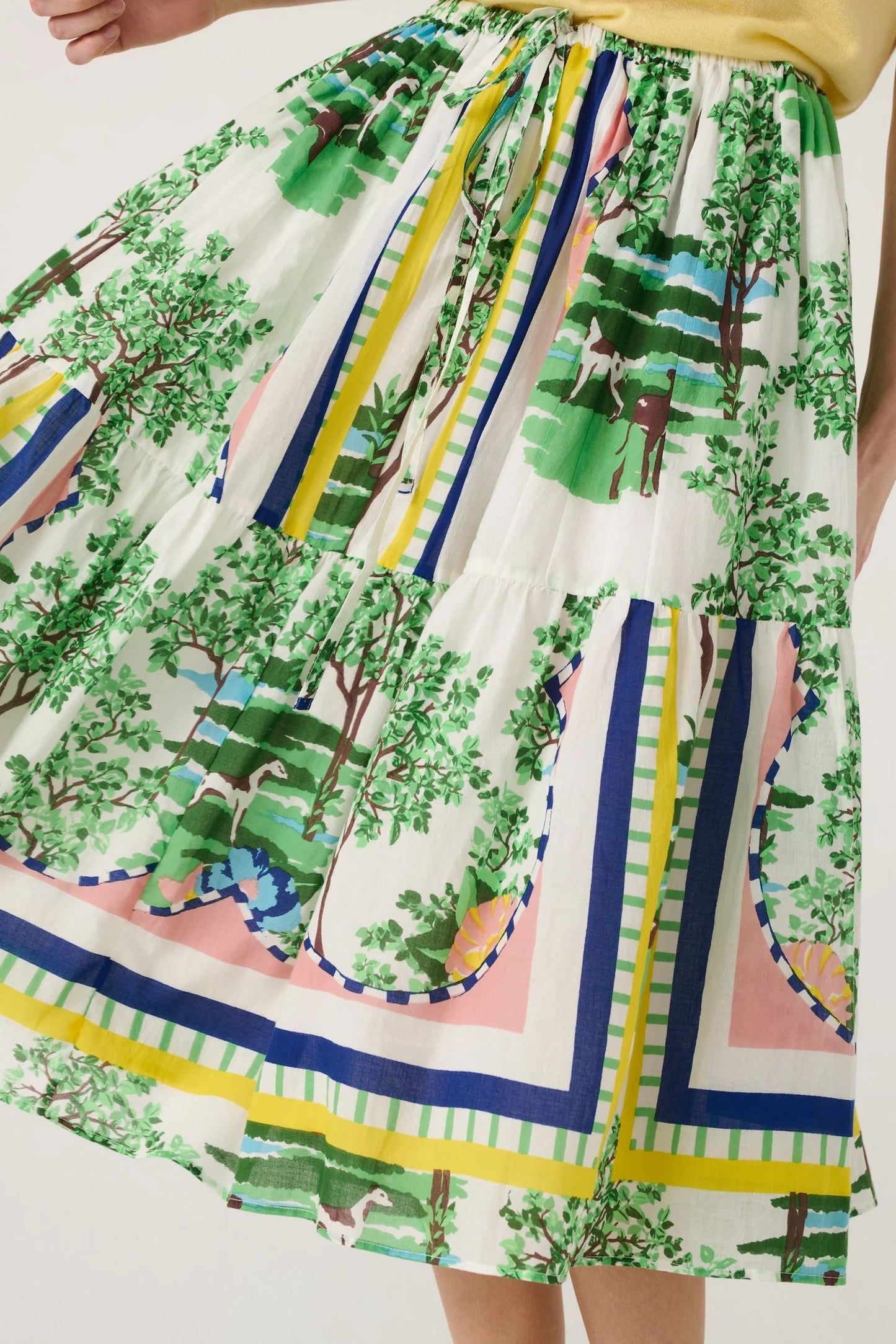 Forest Print Skirt