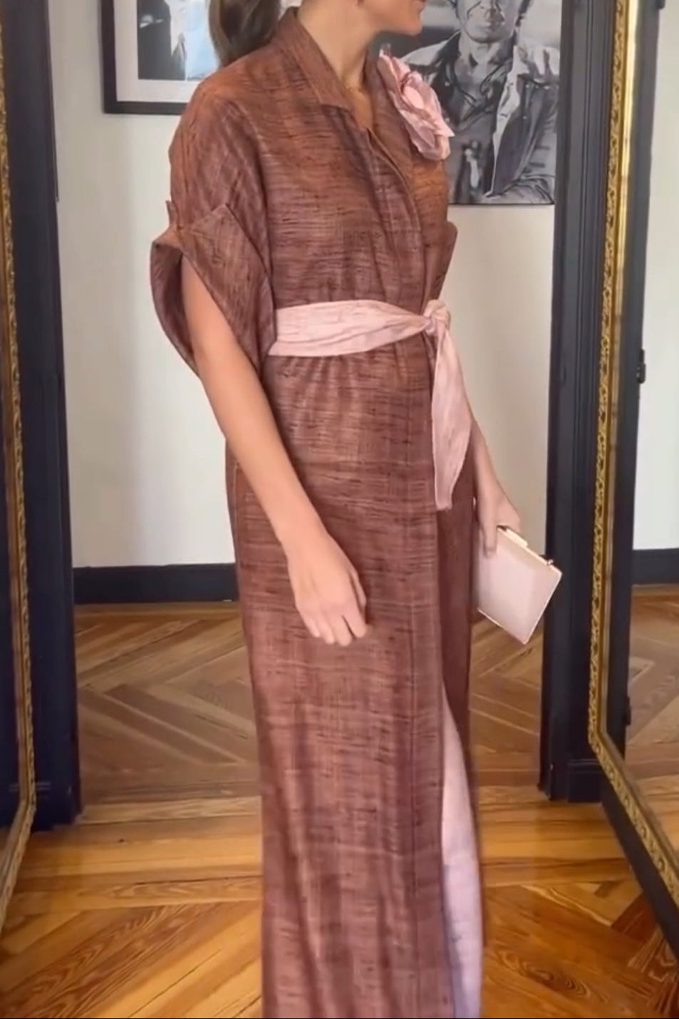 Brown Robe Coat
