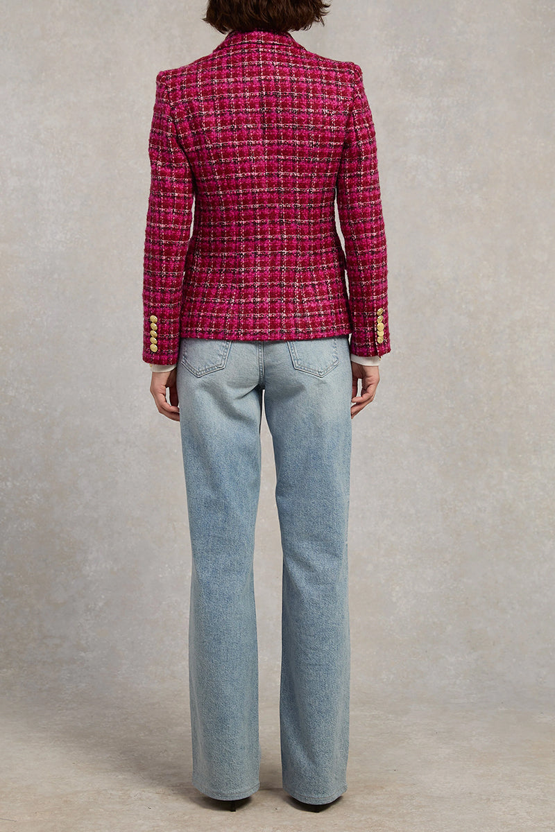 Vintage Plaid Blazer