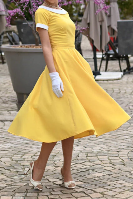 Canary Vintage Dress