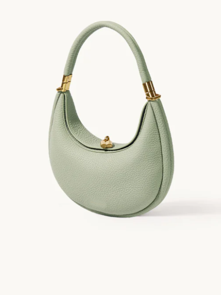 Solid Color Multiple Back Method Crescent Bag