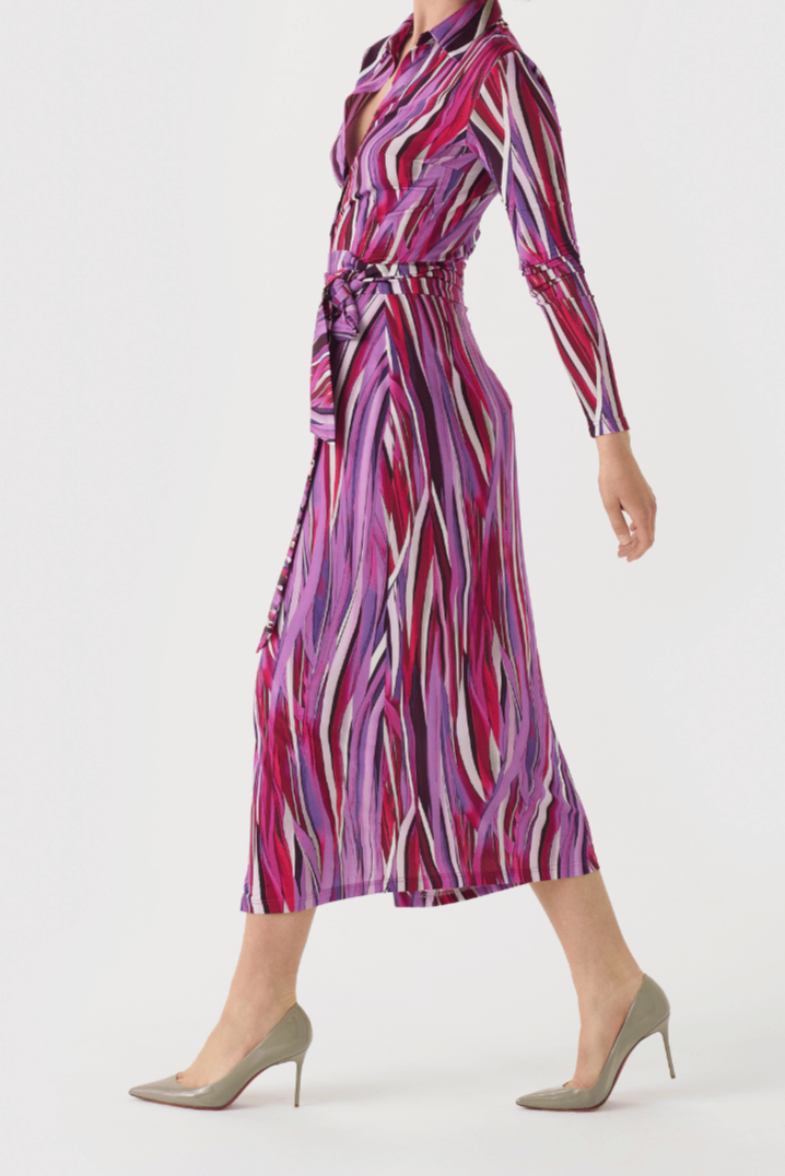 Twill-Print Suit