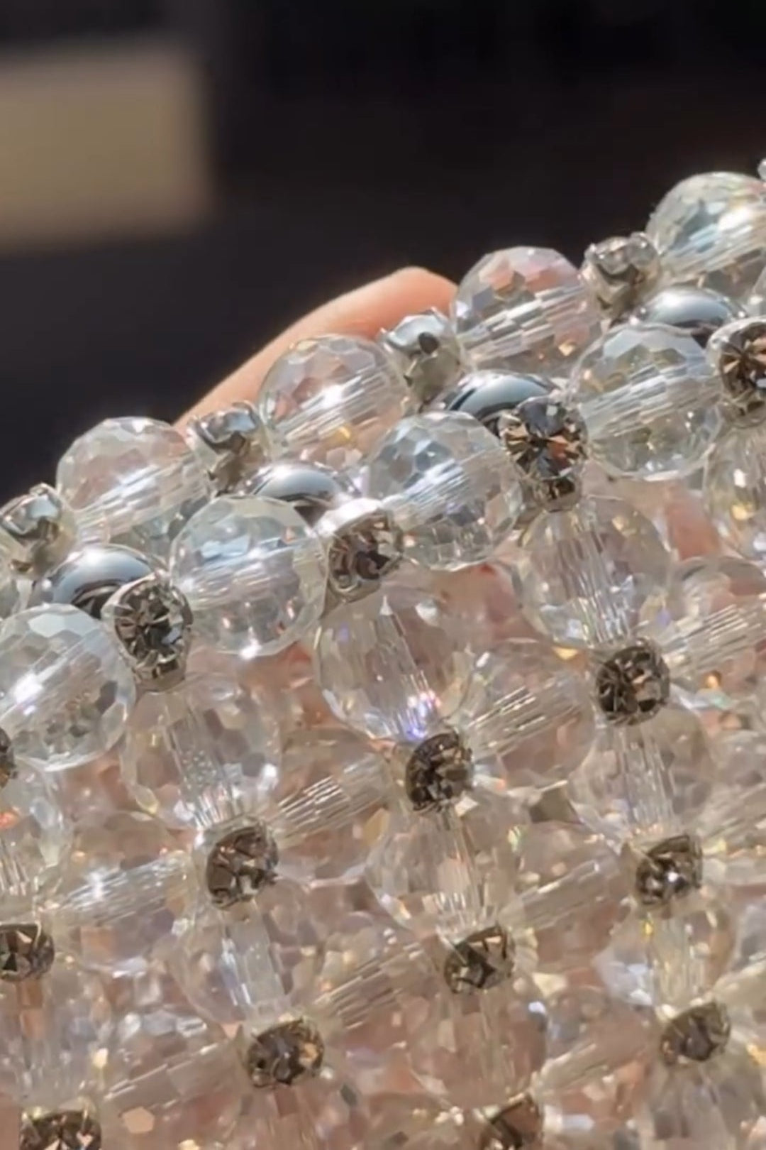 Mini Rhinestone Wallet