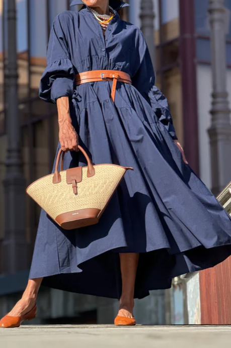 Navy Blue Dress