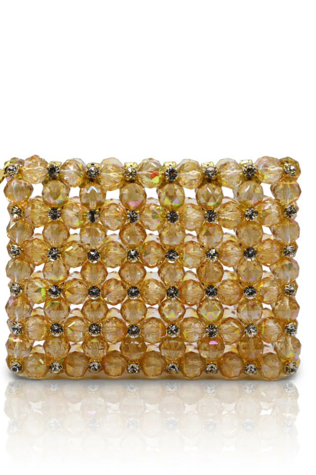 Mini Rhinestone Wallet