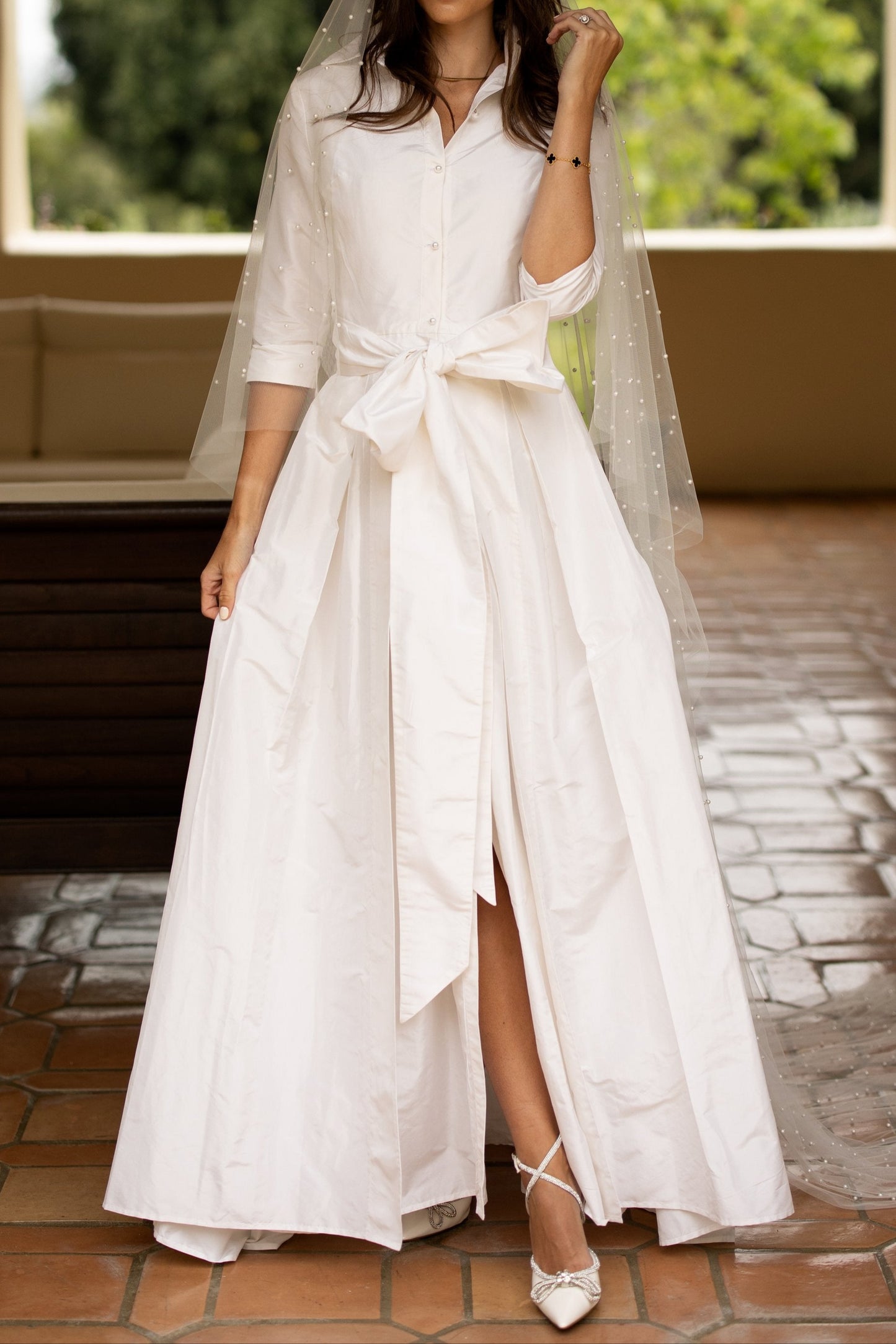 Shirt Elegant Long Gown