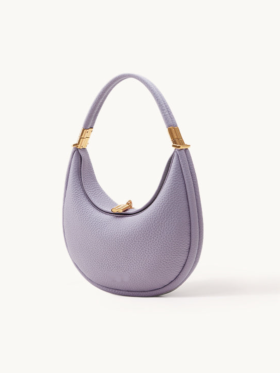 Solid Color Multiple Back Method Crescent Bag