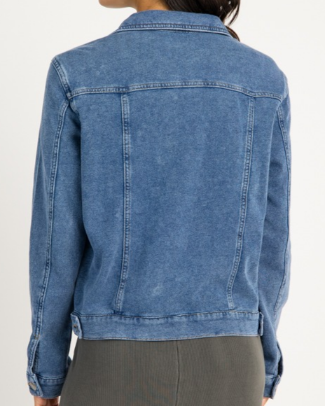 Soft Stretch Denim Jacket