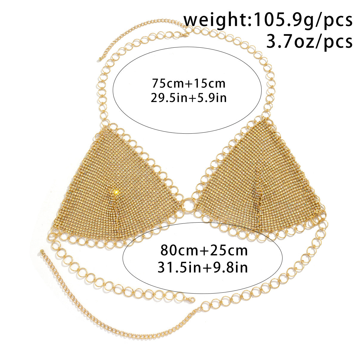 Sexy Tassel Mesh Drill Corset