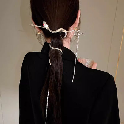 Snake Tassel Hair Accessories