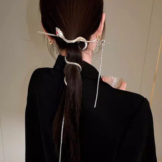 Snake Tassel Hair Accessories