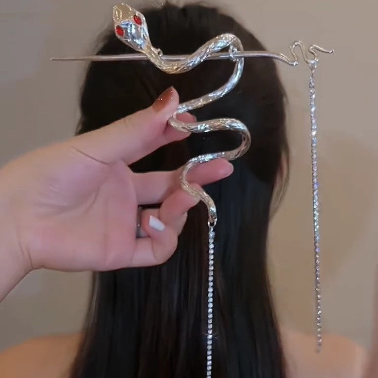 Snake Tassel Hair Accessories