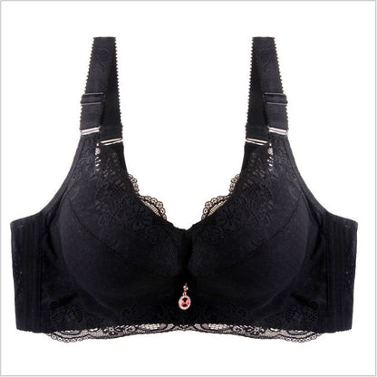 Plus Size Small Bra With Steel Ring