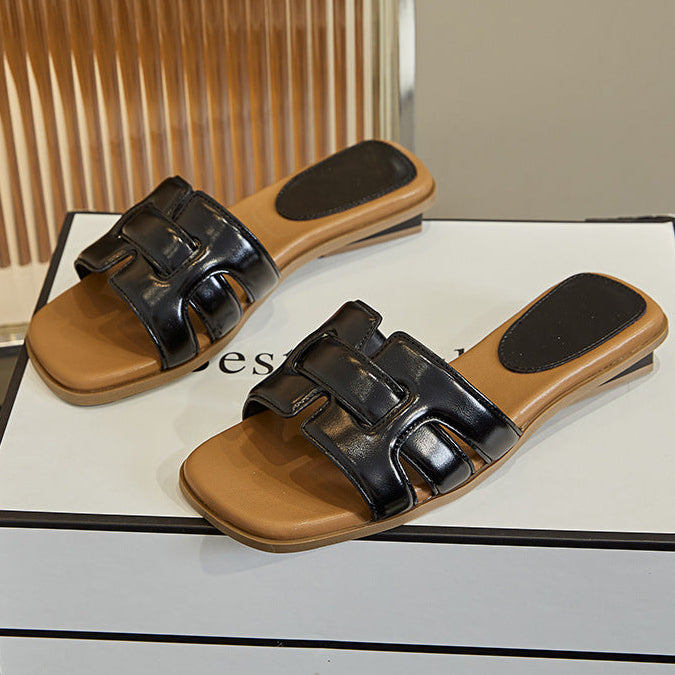 Woven Half Slippers, Beach Sandals