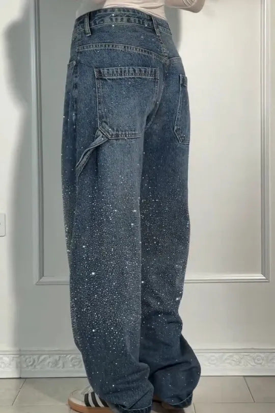 Gipping Star Rhinestone Jeans