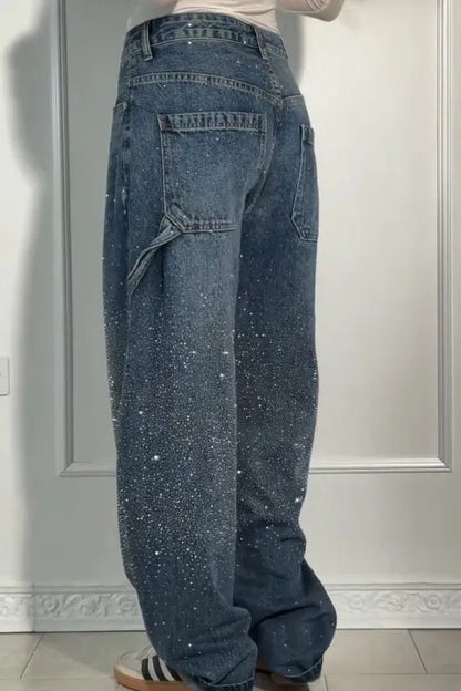 Gipping Star Rhinestone Jeans
