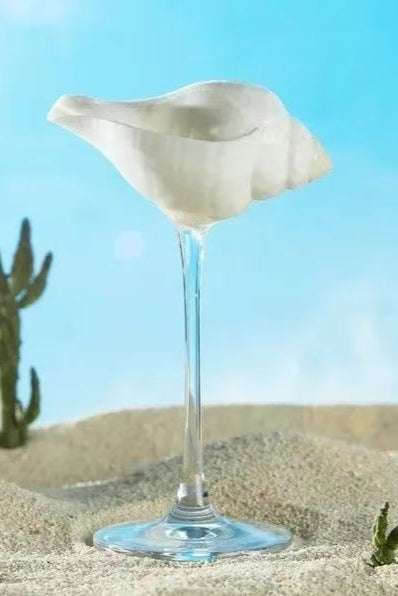 Shell Conch Wine Glass Creative Hand Gift Ornament Cup