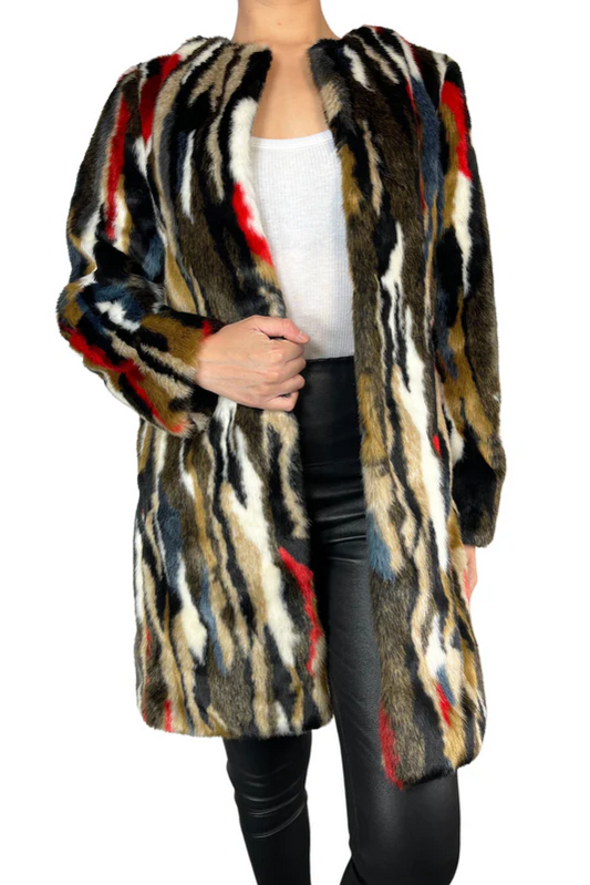 Faux Fur Coat