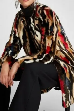 Faux Fur Coat