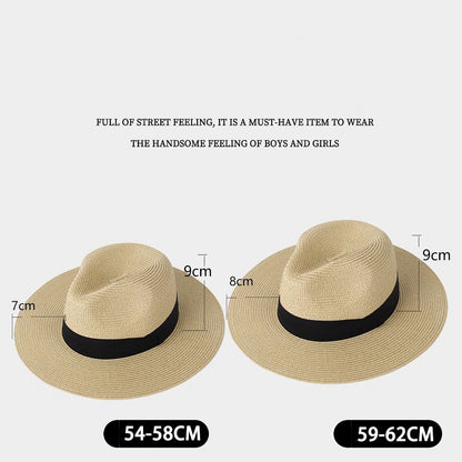 Summer Sunscreen Straw Hat