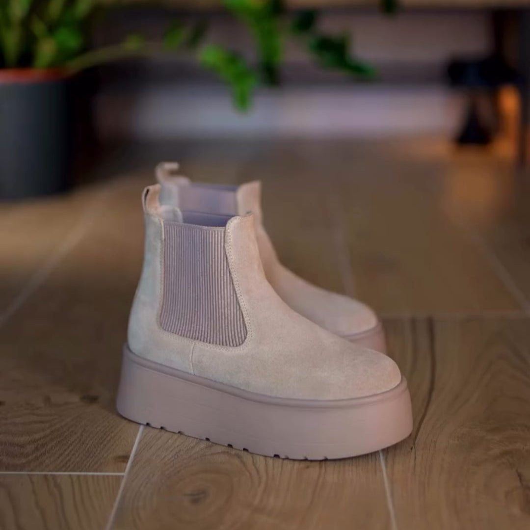 Fashionable Thick Bottom All-inclusive Ankle Boots