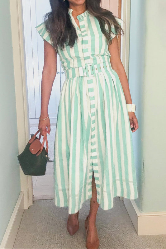 Mint Green Sleeveless Dress