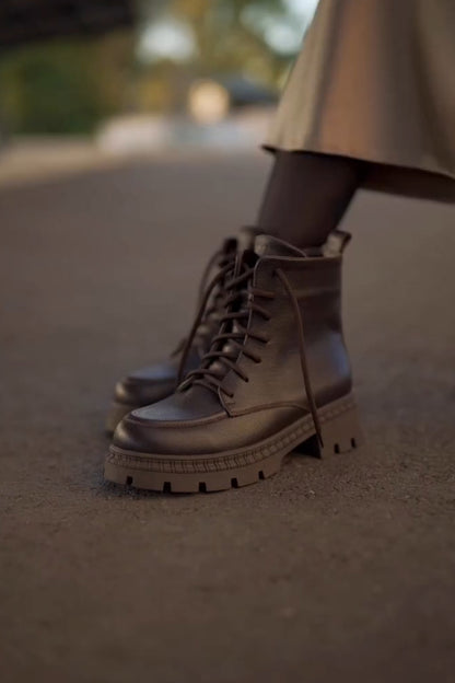 Women's Retro Platform Boots