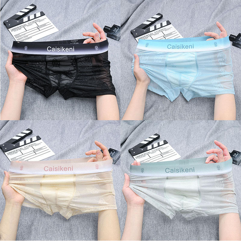 Men's Ultra-thin Ice Silk Briefs