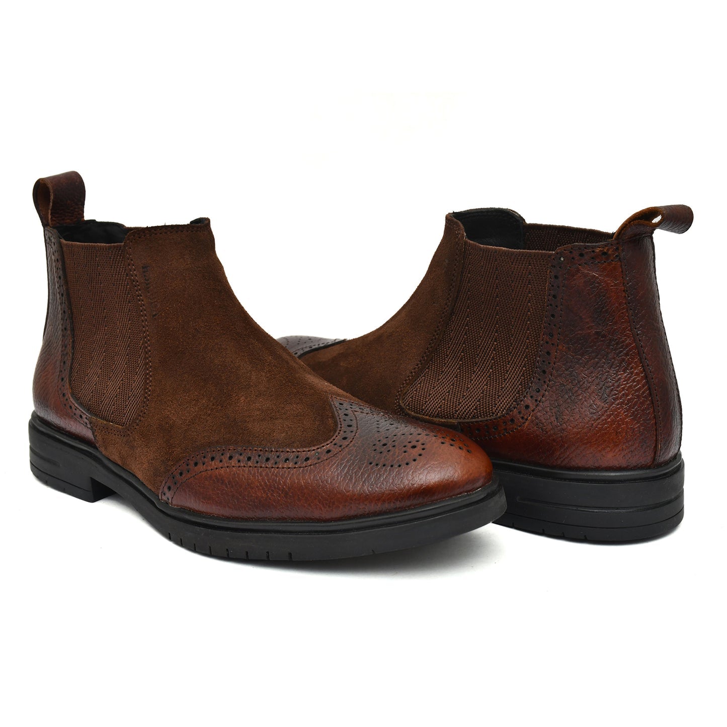 Brown Brogue Boots