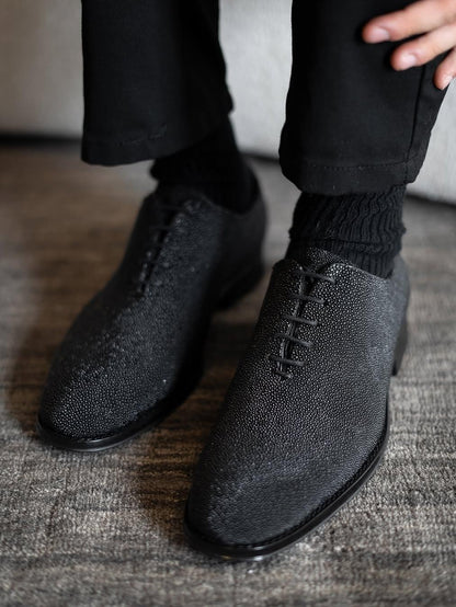 Black Lace-up Shoes