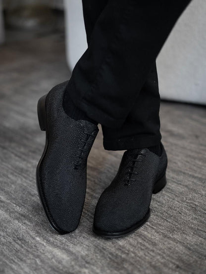 Black Lace-up Shoes