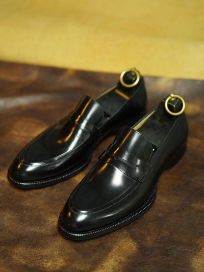 Cowhide Loafer Shoes For Men