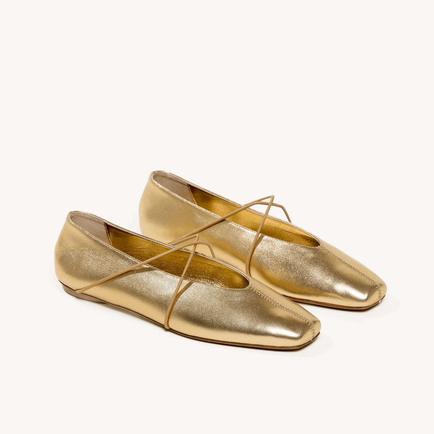 Women's Cross Elastic Leather Shoes